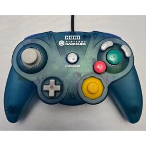 HORI GameCube Controller Teal - Japanese Import - Cleaned & Tested - New Sticks